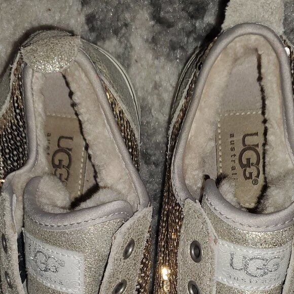 UGG Australia Womens Laela Sparkle Gold Sequin - Picture 4 of 13